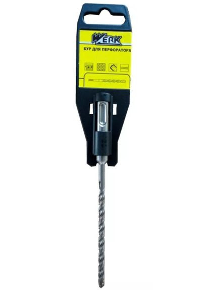 Бур SDS-plus 16 х 600 мм (32782) Werk (296427266)