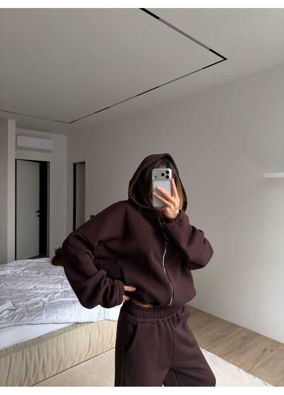 Костюм с объемными худыми и прямыми брюками — ЗАМЕР В ОПИСАНИИ GD/GL Модний простір (370601717)