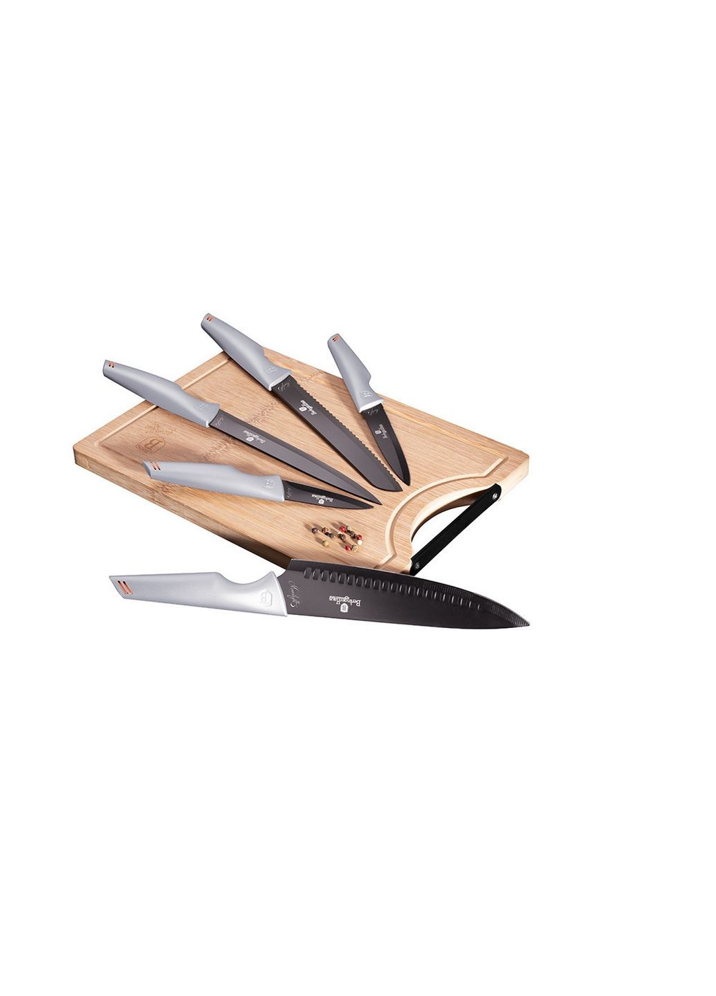Набір ножів із 6 предметів Moonlight Collection Berlinger Haus комбінований,