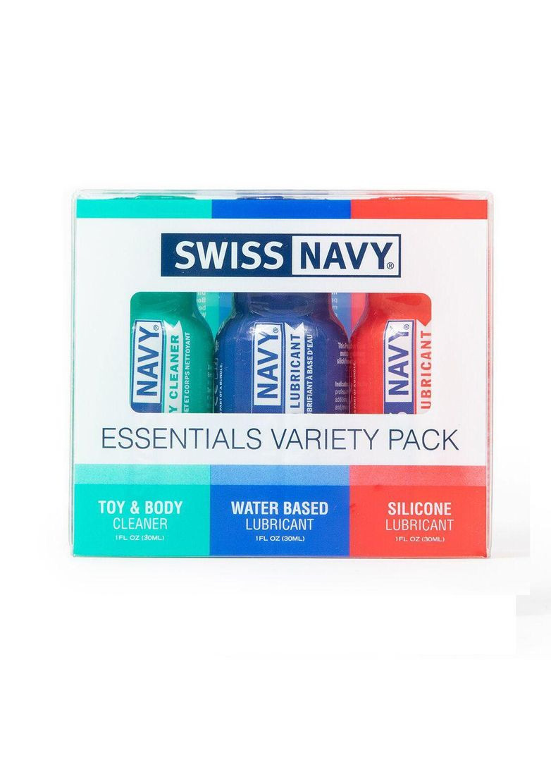 Набор Swiss Navy Essentials Variety Pack 3 х 30 мл No Brand (322167130)