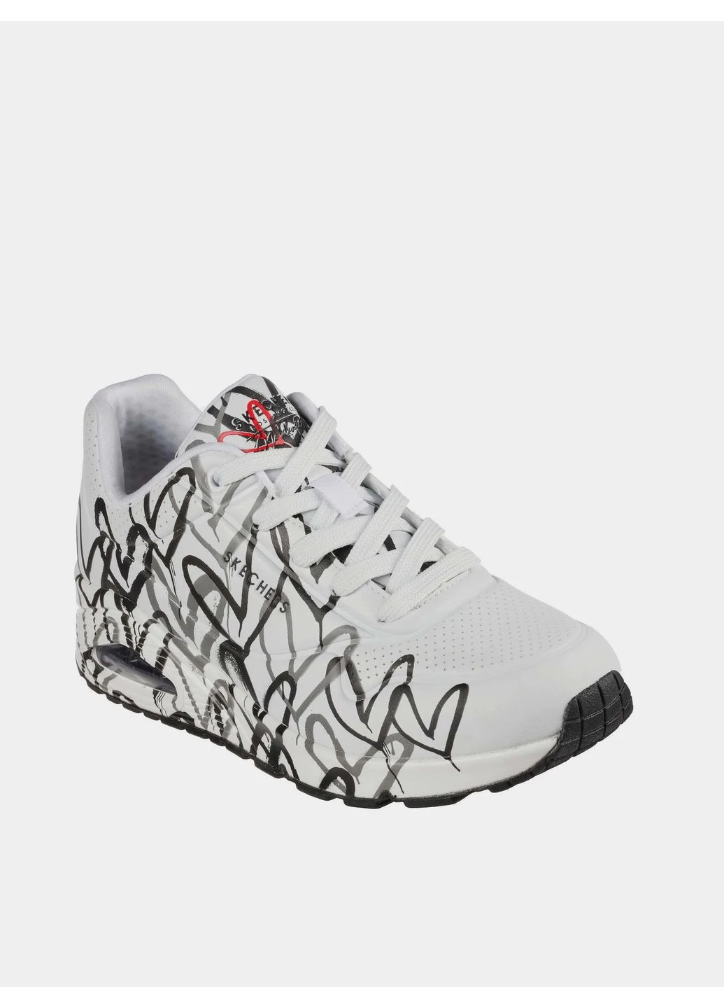 Кроссовки повседневные 4619791 Белый/чёрный KW9187 Skechers комбинированные демисезоны (401732562)