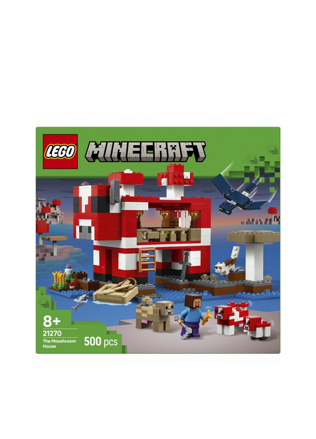 Конструктор Minecraft - Грибний будинок (21270) колір різнокольоровий ЦБ-00269187 Lego (315717985)