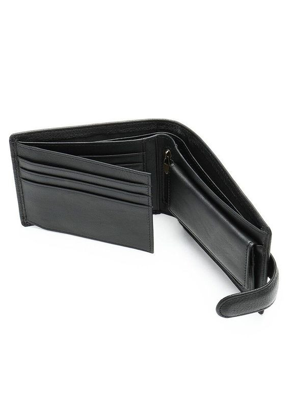 Портмоне чоловіче 20041 Чорне Vintage (331906819)