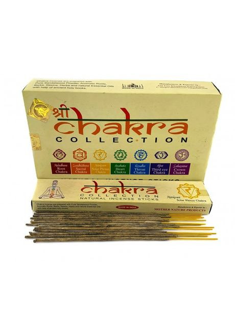 Chakra Collection (7 Чакр) (15 gms) (Mother nature products) (набор 7 пачек) пыльцевое благоухание No Brand (316718815)