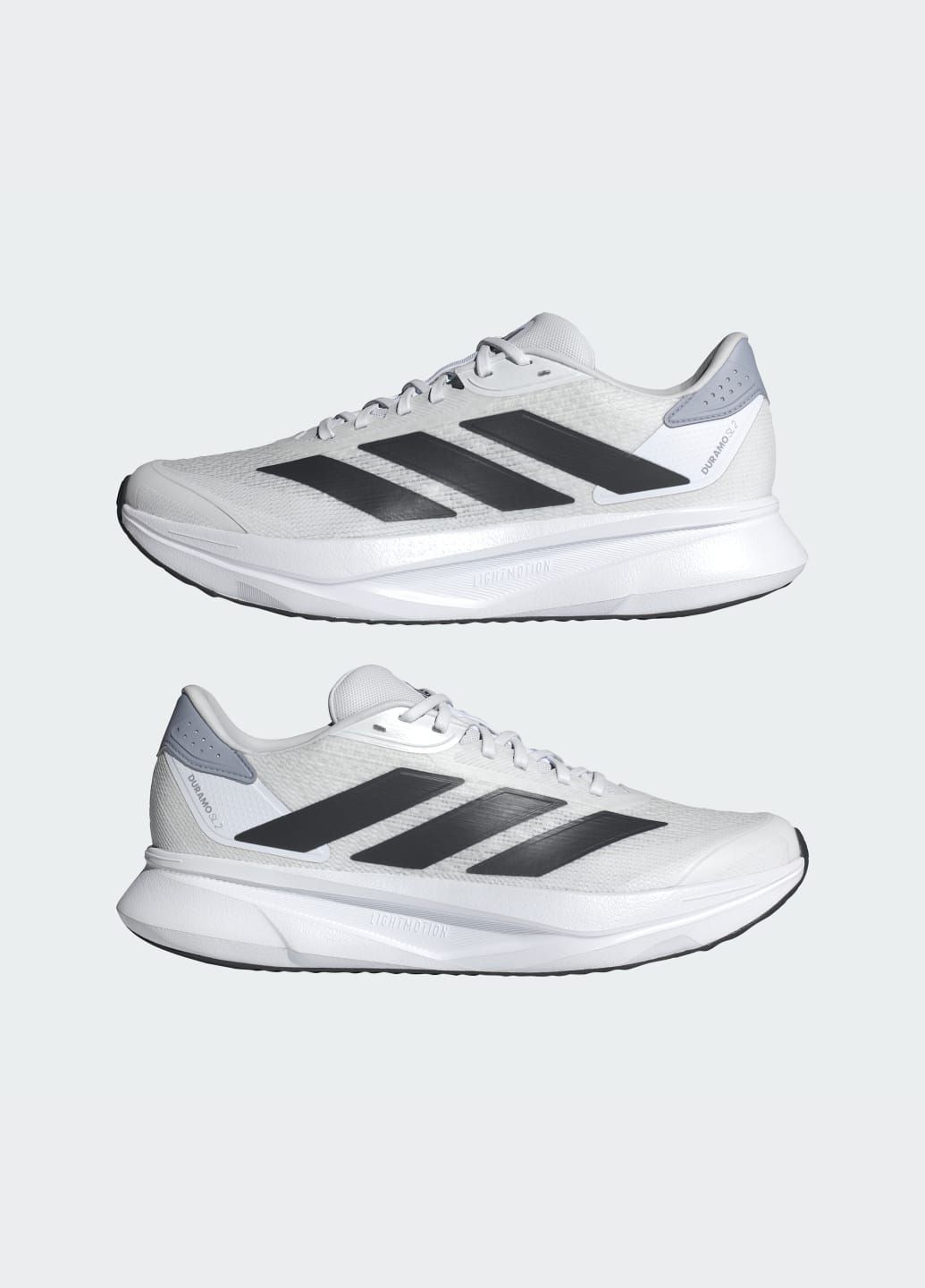 Белые летние кроссовки для бега duramo sl 2 running adidas