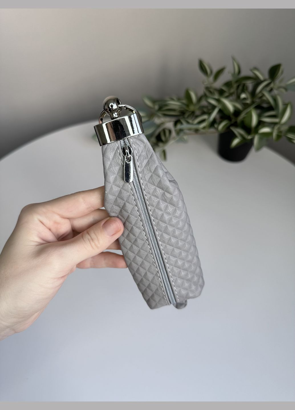 Ключница кожаная для обычных ключей на змейке с кольцом VI&VA (293246980)