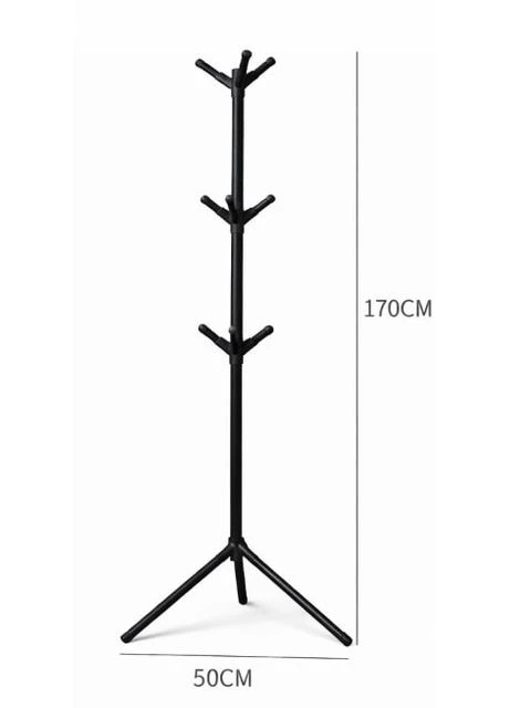 Стійка-вішалка для одягу Coat Rack Чорна No Brand (395318425)