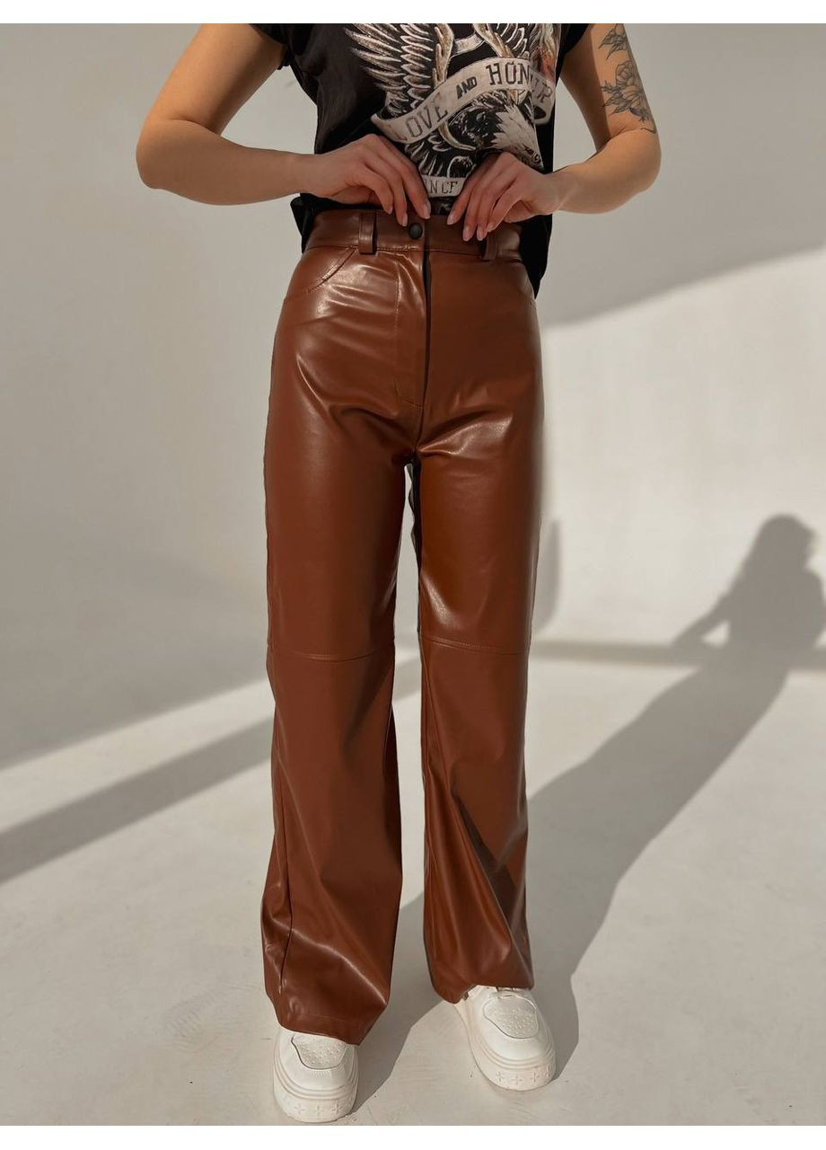 Штаны женские из экокожи Style Point (354699983)