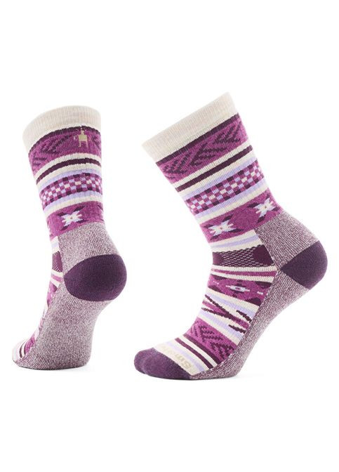 Термошкарпетки чоловічі Everyday Cabin Games Crew Білий-Фіолетовий Smartwool (365308525)
