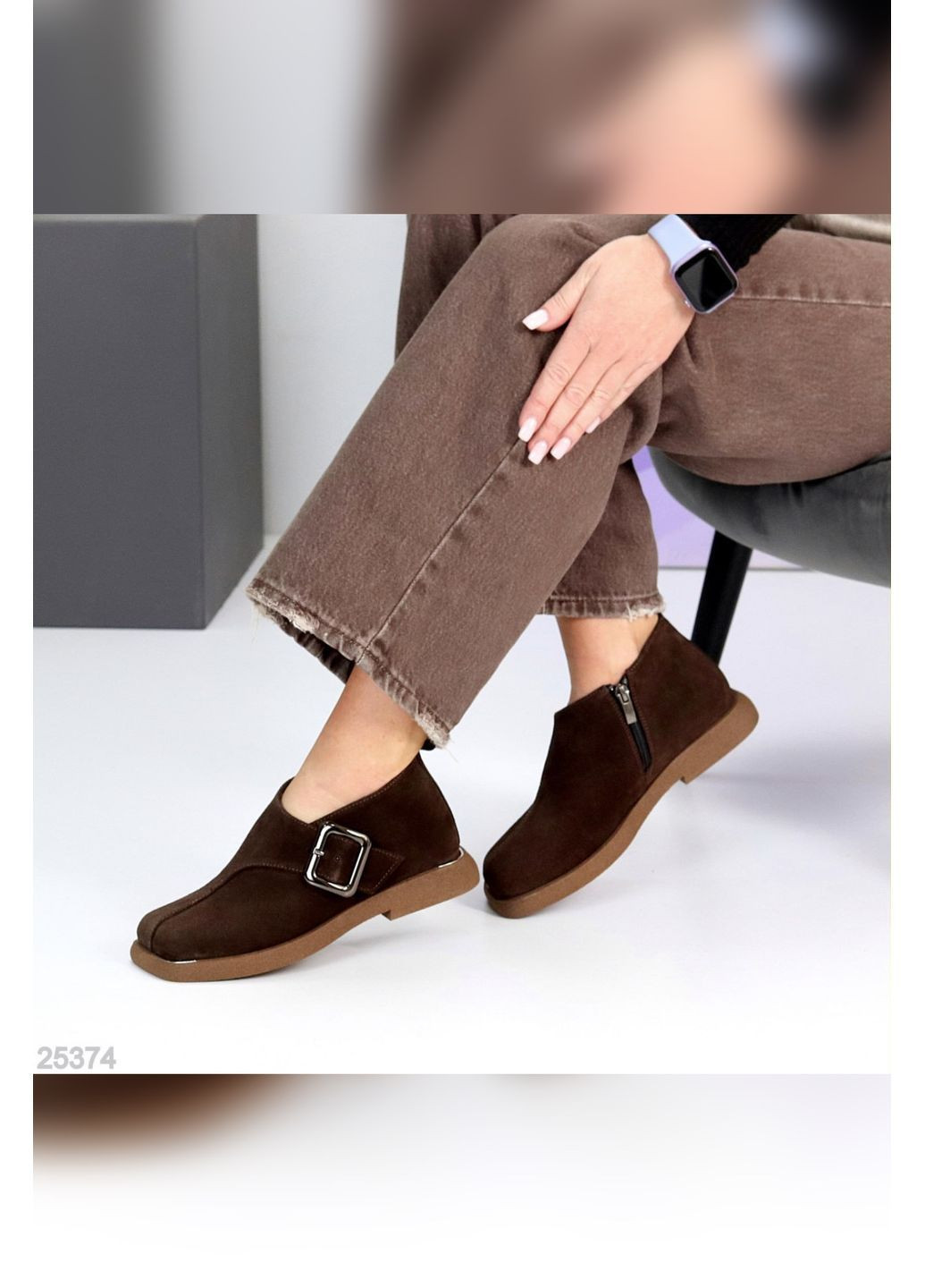 Натуральні жіночі черевики No Brand (363058481)