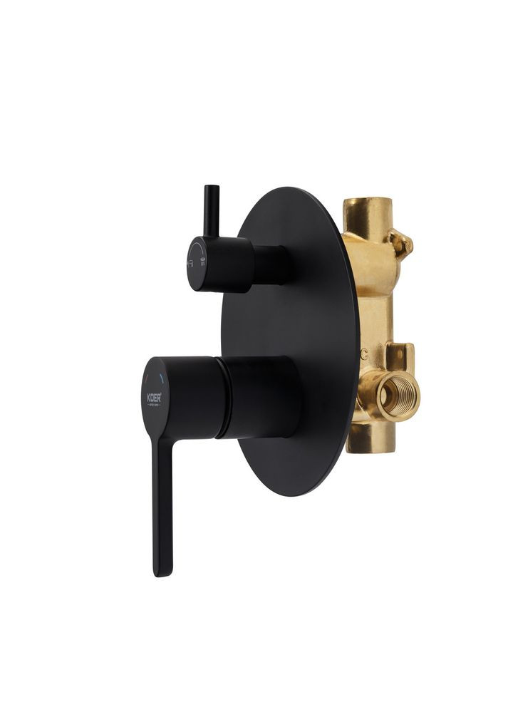 Встраиваемая душевая система KB-66029-05 3 функции Цвет черный (KR5492) KOER (342373783)