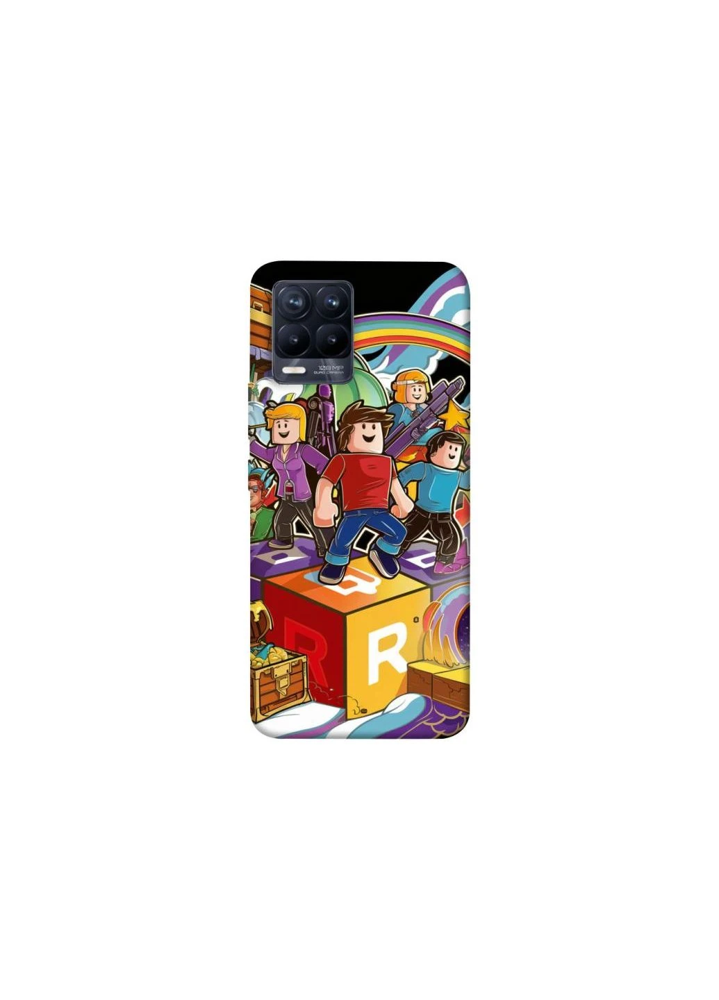 Чохол на Realme 8 Roblox family Frontalka (354350614)