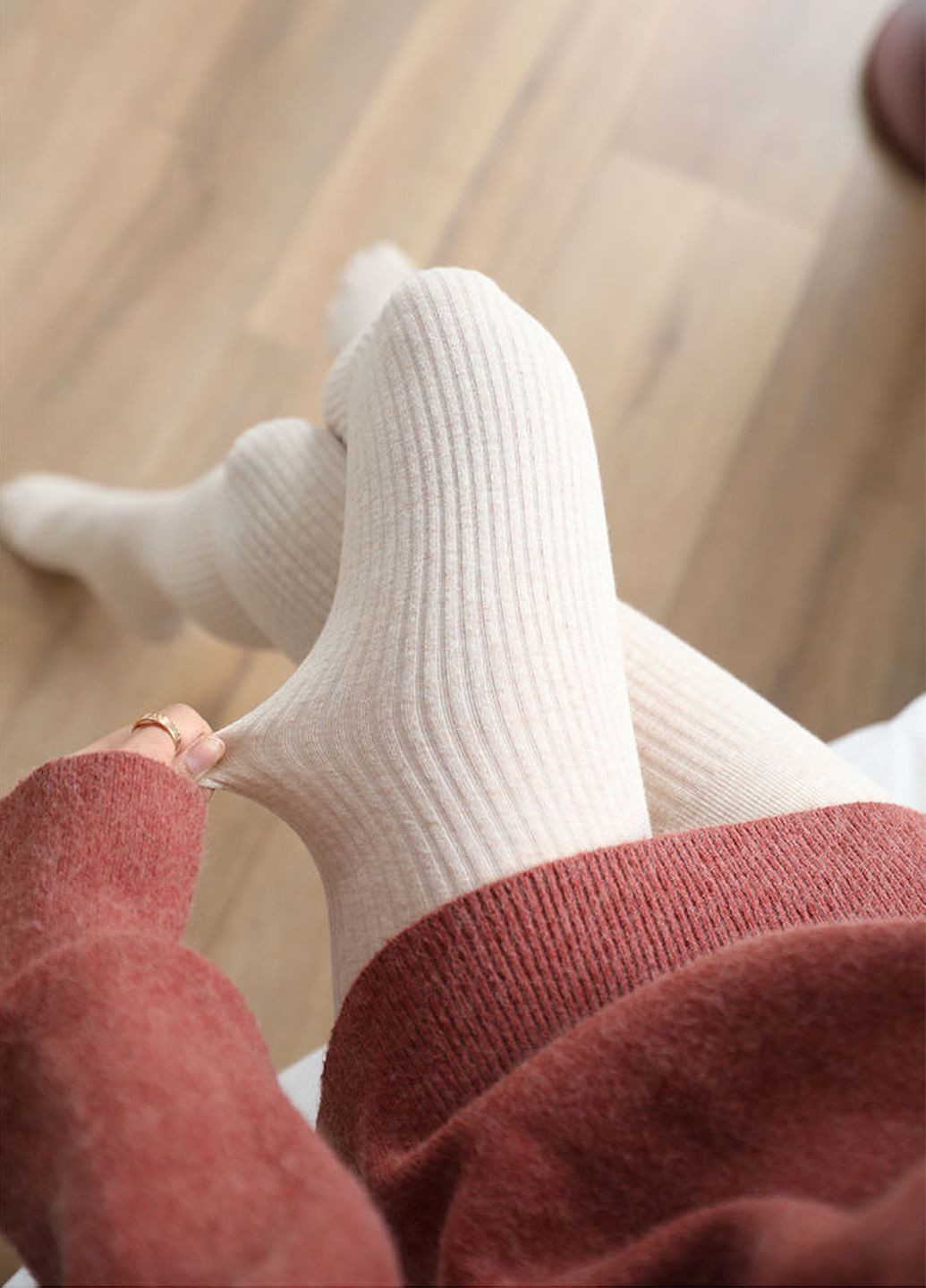 Колготки в рубчик No Brand (295059288)