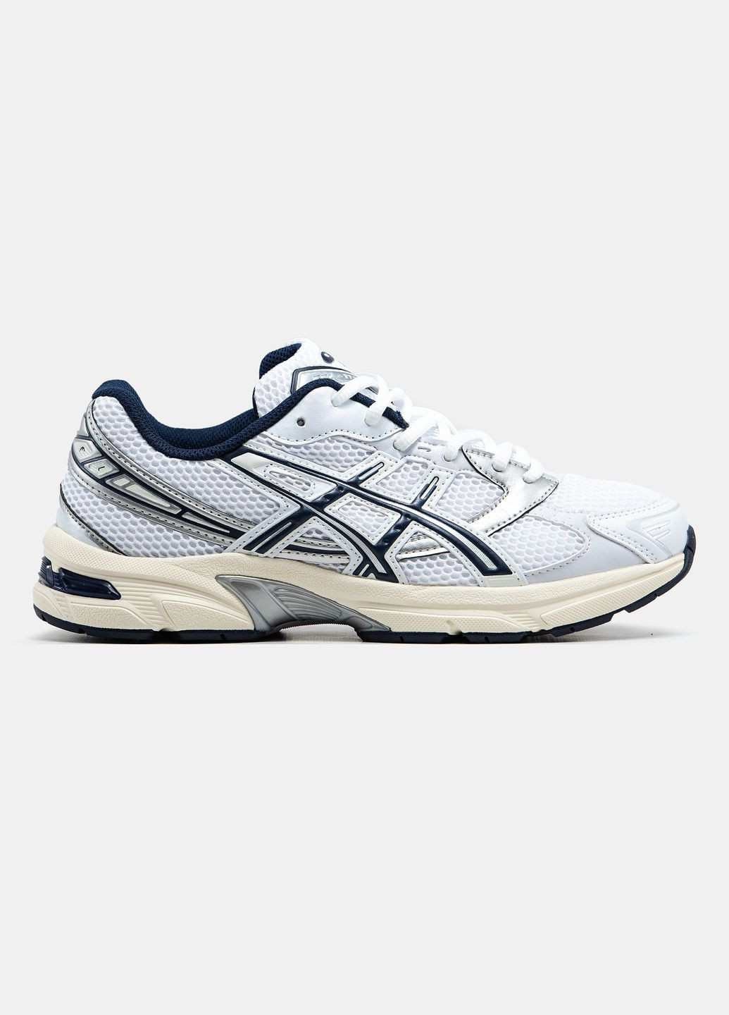 Кроссовки женские и мужские Asics Gel-1130 white | Асикс Гель-1130 белые No Brand белые демисезоны (315761826)