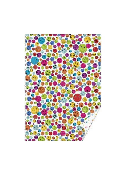 Бумага с рисунком "Смайлики" А4(21х29,7см) двухсторонняя 300г/м2 Heyda (362583885)