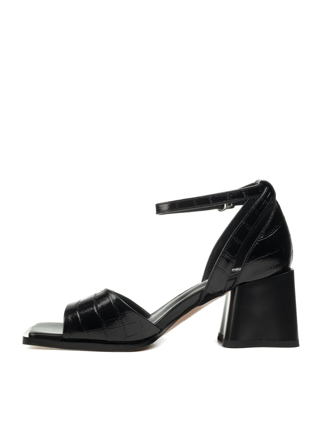 Черные босоножки (1276л) Brocoli