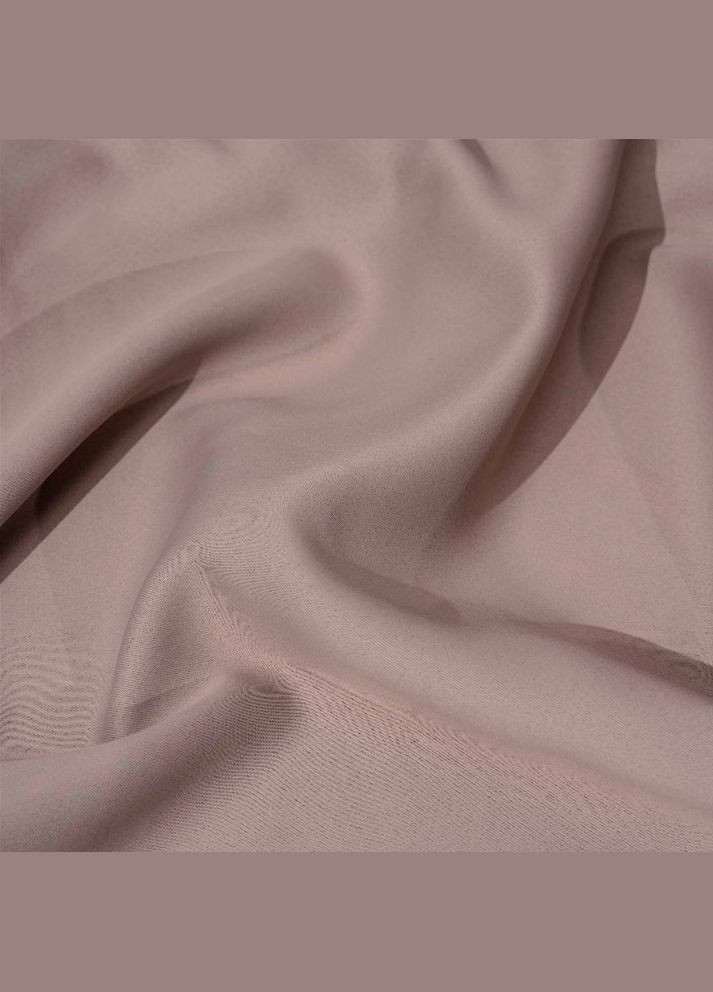 Штора атлас ширина 150см, высота 250см коричневый 1шт No Brand (316461151)