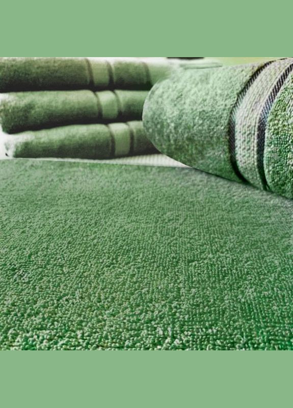 Fadolli Ricci полотенце махровое — оливковое 70*140 (400 г/м²) оливковый производство -