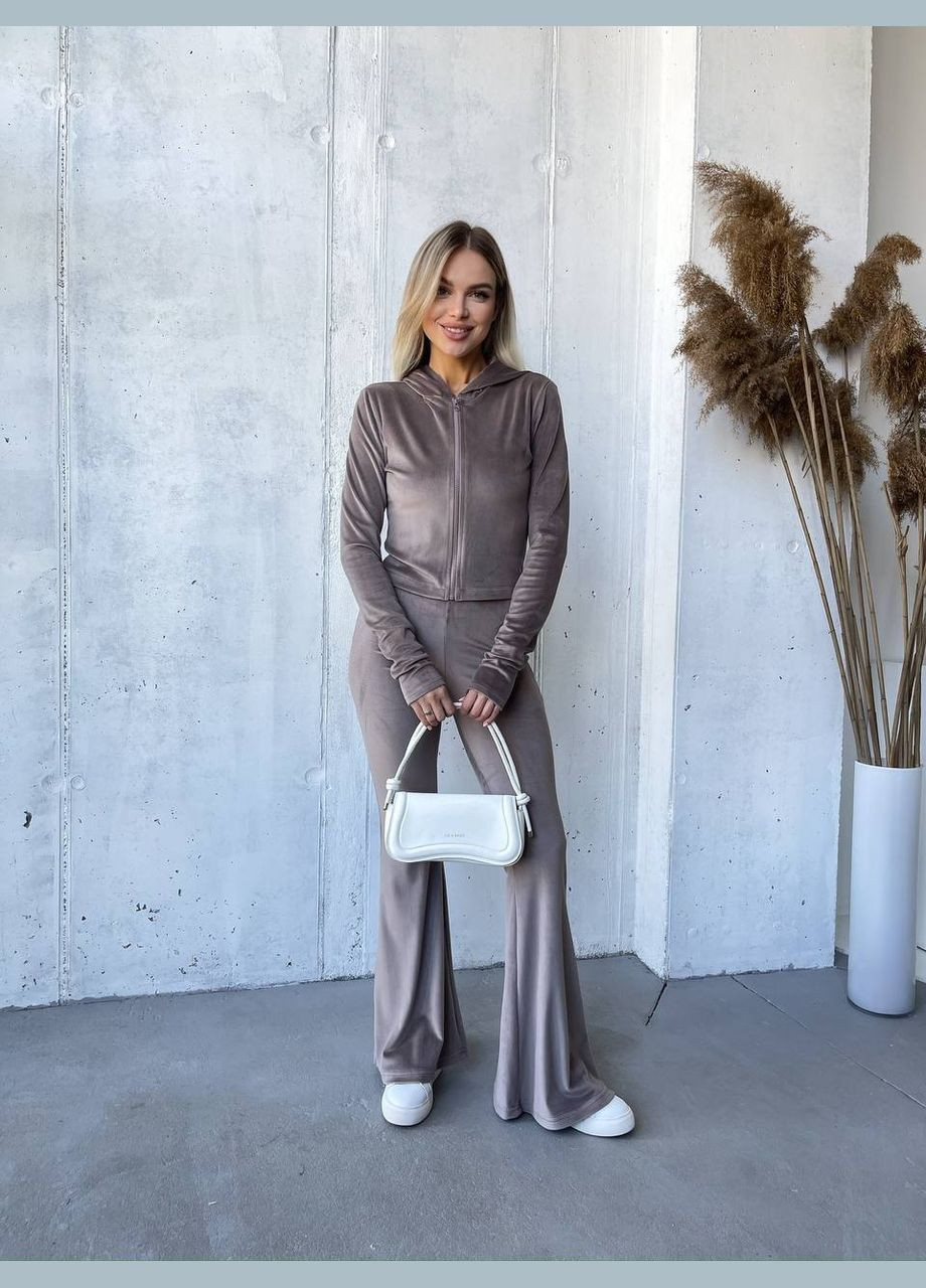 Трендовий стильний костюмчик плюш Vakko (330526901)