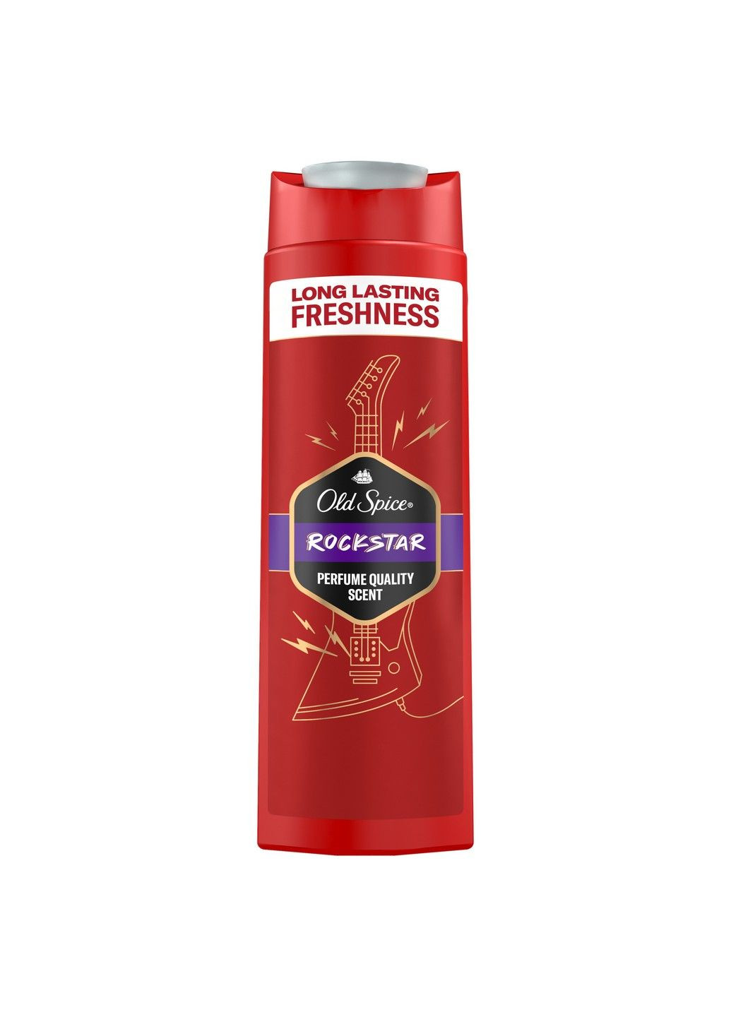 Гель для душу + шампунь 3-в-1 Rockstar 400 мл Old Spice (304559053)