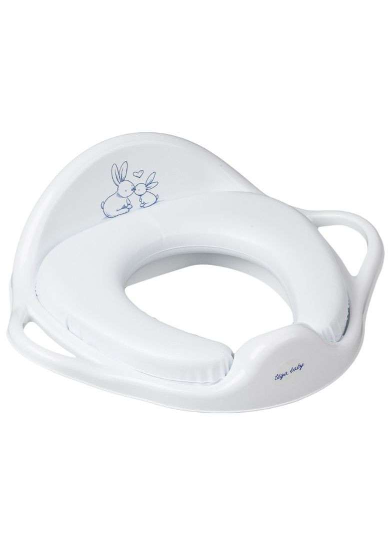Накладка дитяча на сидіння унітазу Bunny white Tega Baby (362583550)