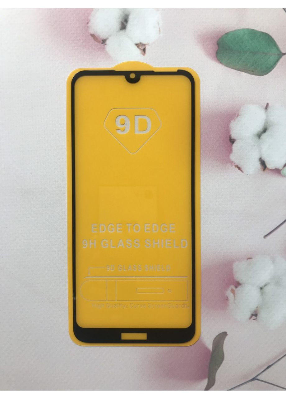 Защитное стекло 9D для Huawei Y6 2019 Black Creative (359486930)