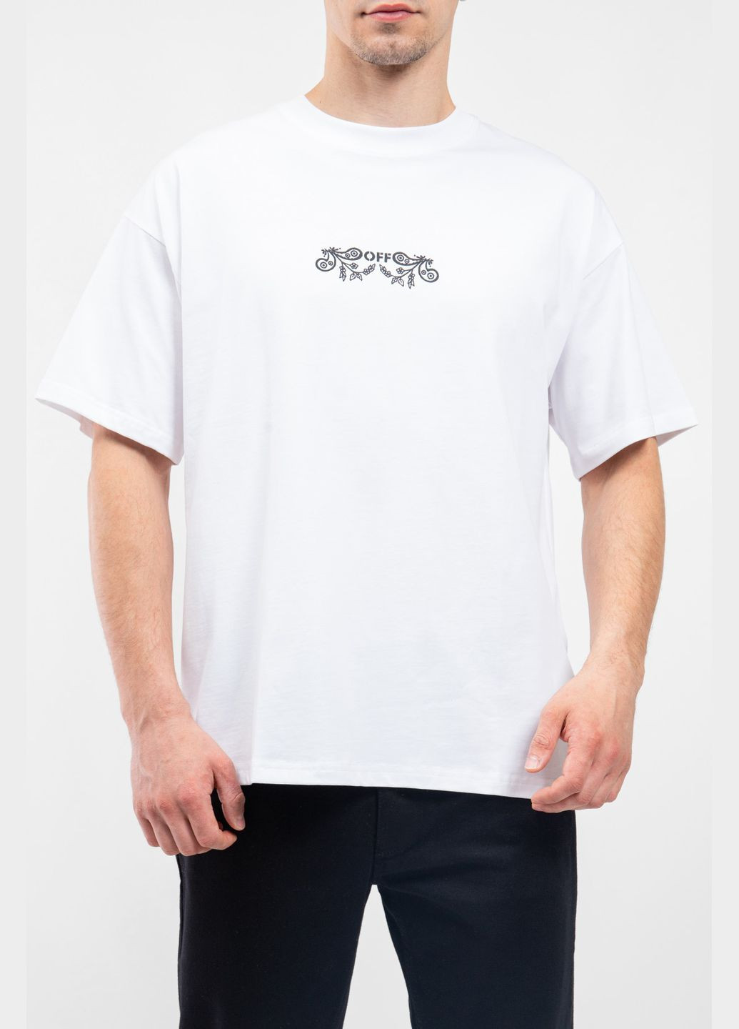 Белая футболка Off White