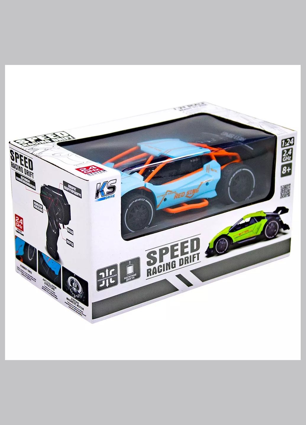 Машинка Speed Racing Red Sing 1:24 на радиоуправлении (SL-292RHB) Sulong Toys (326806037)