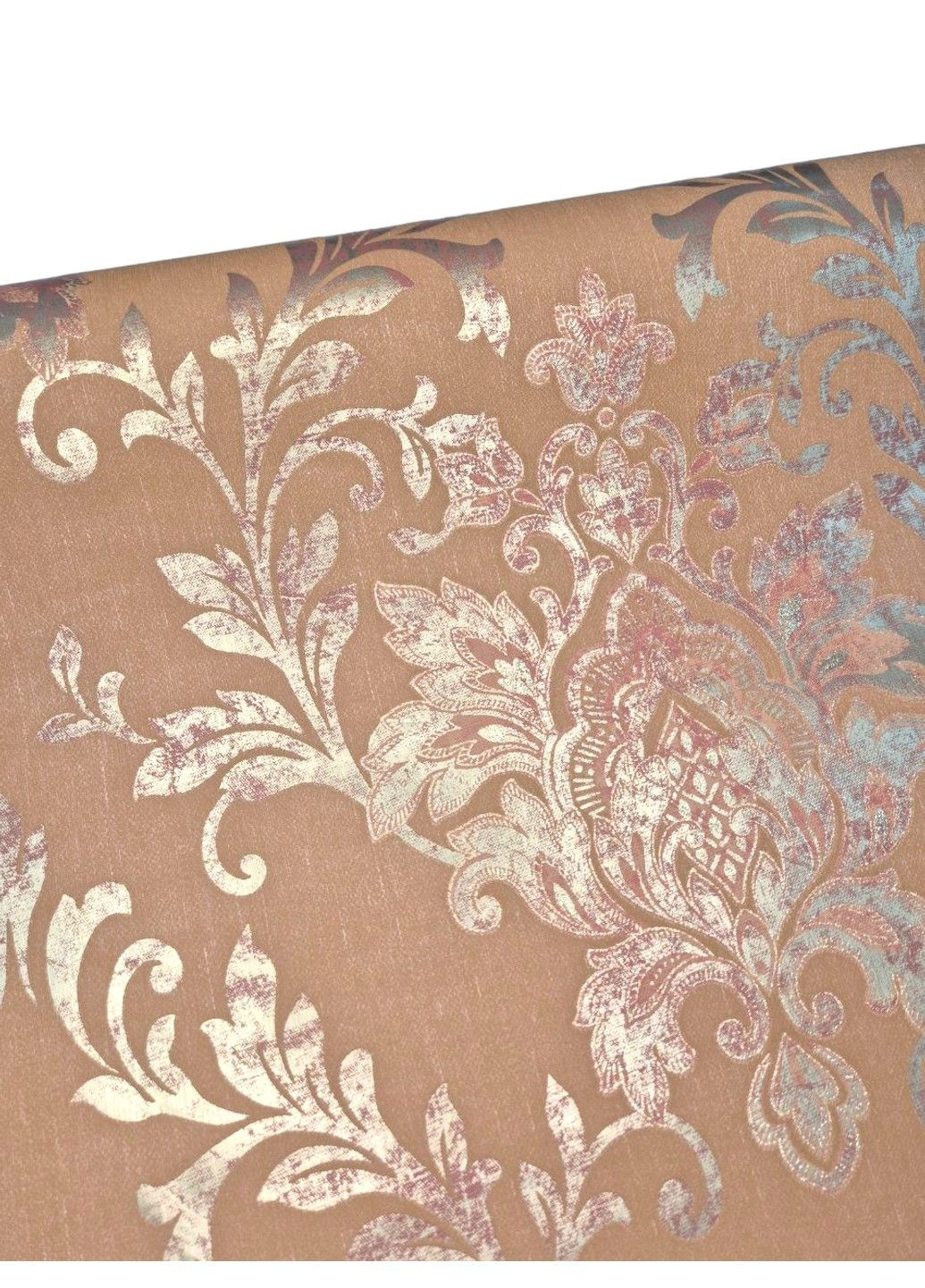 Обои виниловые 10.05 × 1.06 м 31522, терракотовые для гостиной, кабинета, кафе, прихожей MARBURG (339111182)