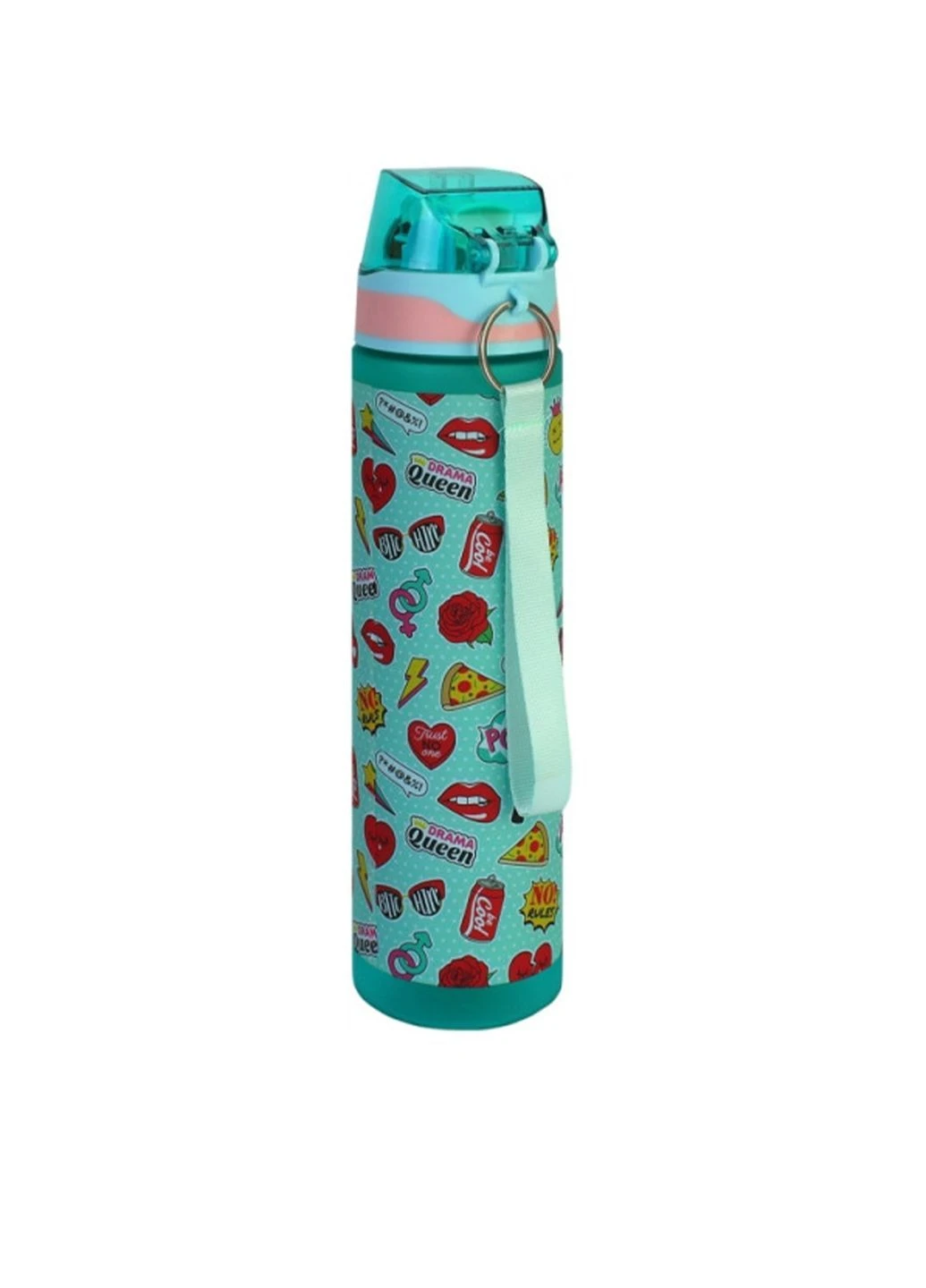 Пляшка для води Space Soldier колір блакитний TSB-00255420 Cool For School (390459710)