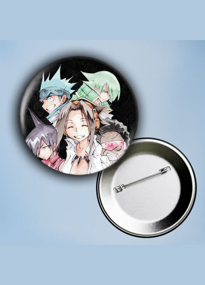 Значок на булавке Аниме Шаман кинг #1 металлический 56 мм No Brand (304503357)