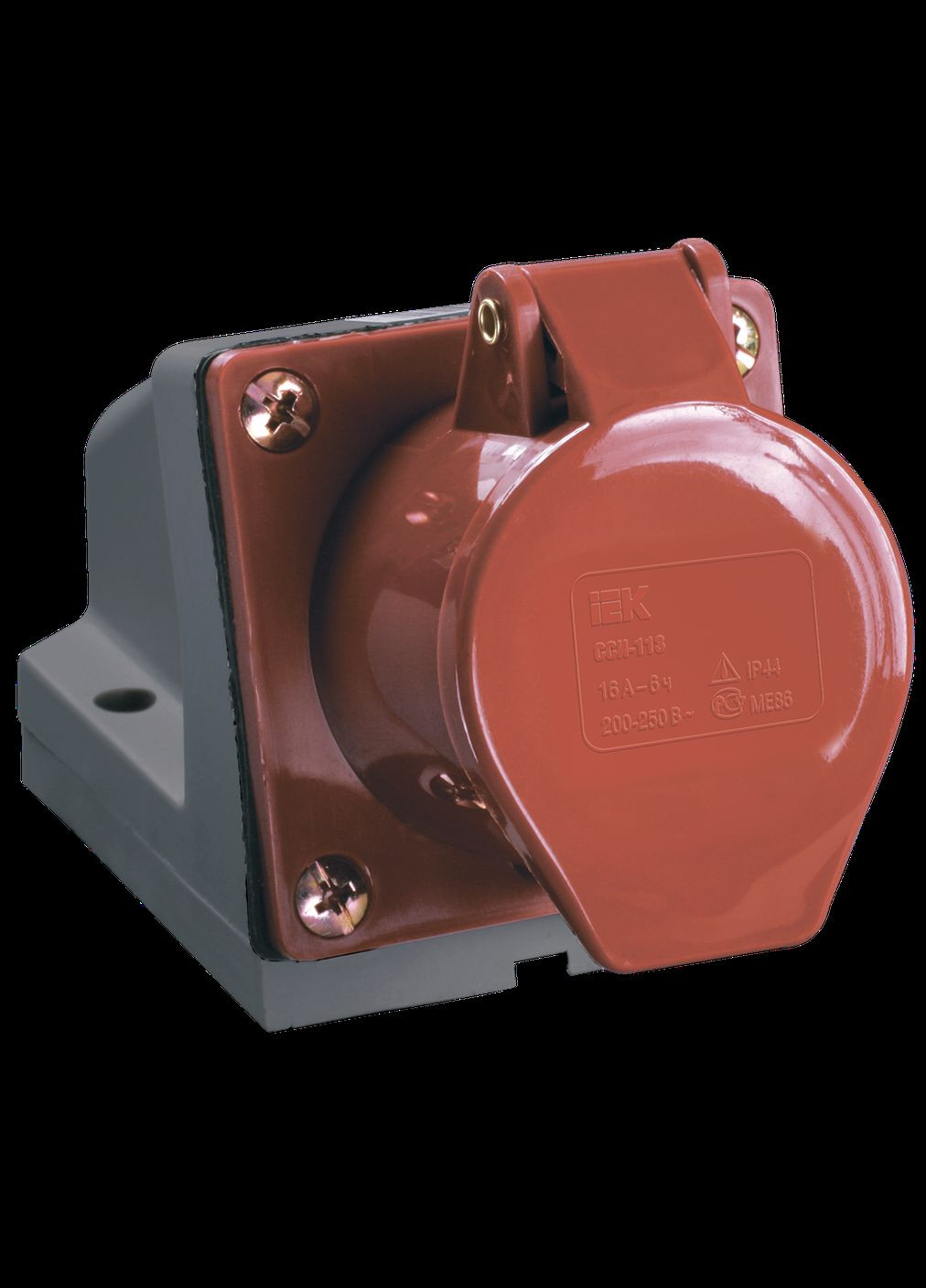 Розетка стационарная 3Р+РЕ 32А 380В IP44, PSR12-032-4-U УЕК (336905790)