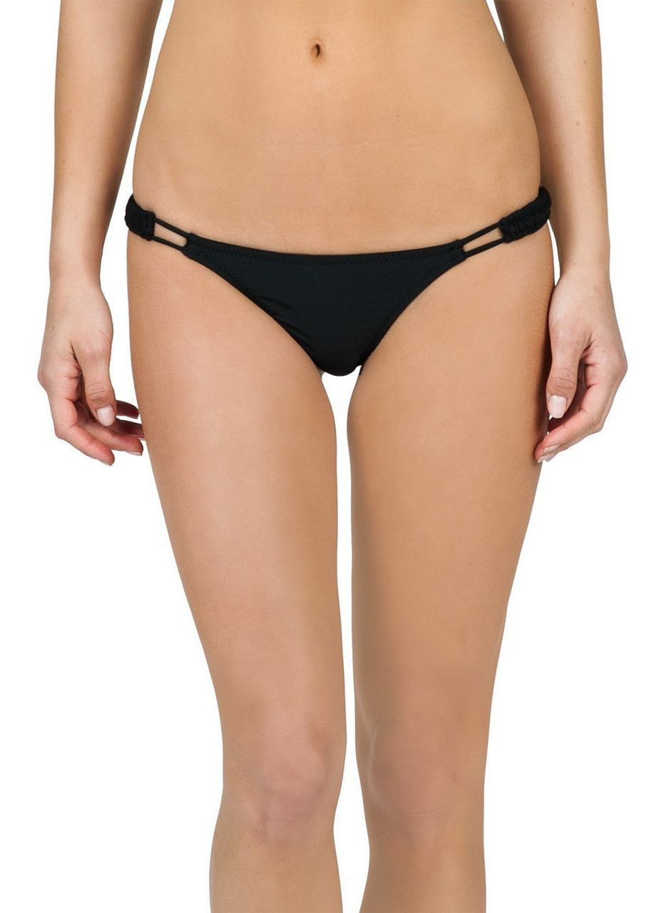 Черные плавки черный однотонные Volcom