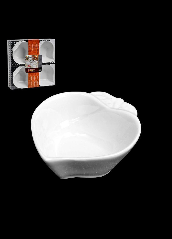 Набор фарфоровых соусниц 16*16*4 см 4 шт. R90558 Stenson (326787631)