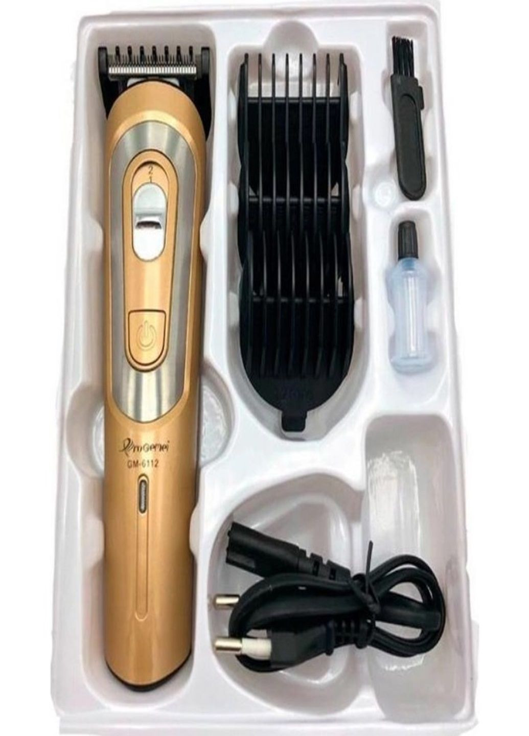 Бездротова машинка для стрижки волосся GM-6112 Gemei (290186503)