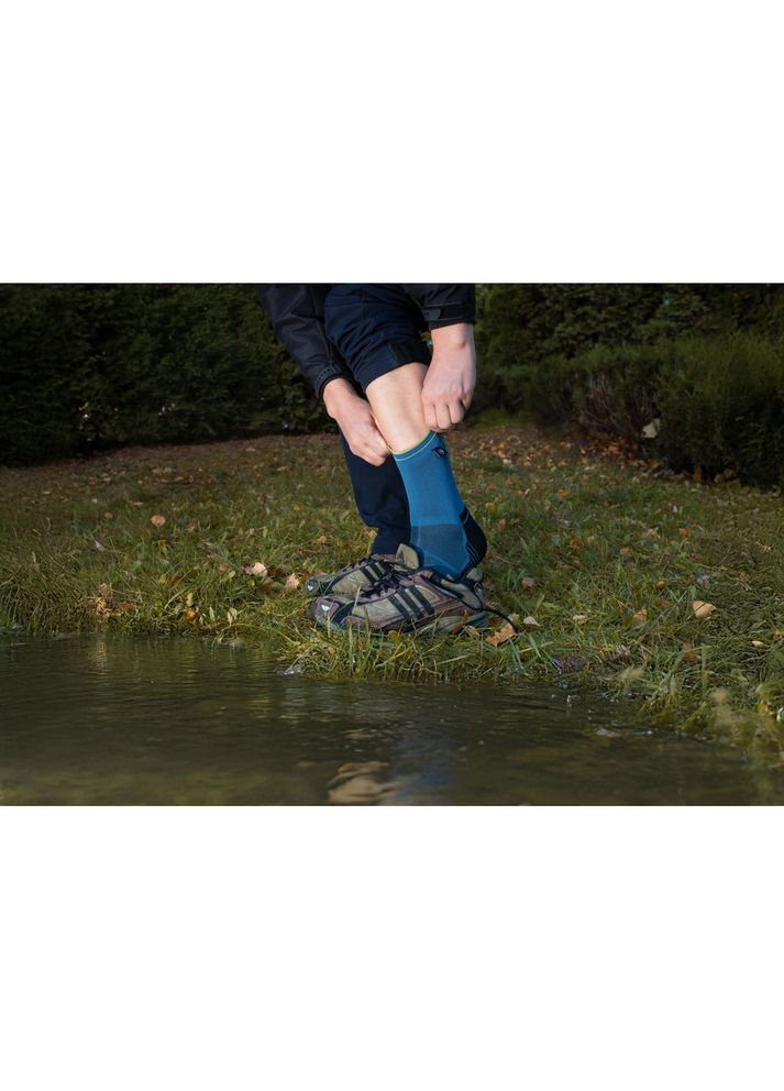 Шкарпетки водонепроникні Running Lite 2.0 - мембранні шкарпетки Coolmax, темно-блакитні, розмір M (39-42) DexShell (365820363)