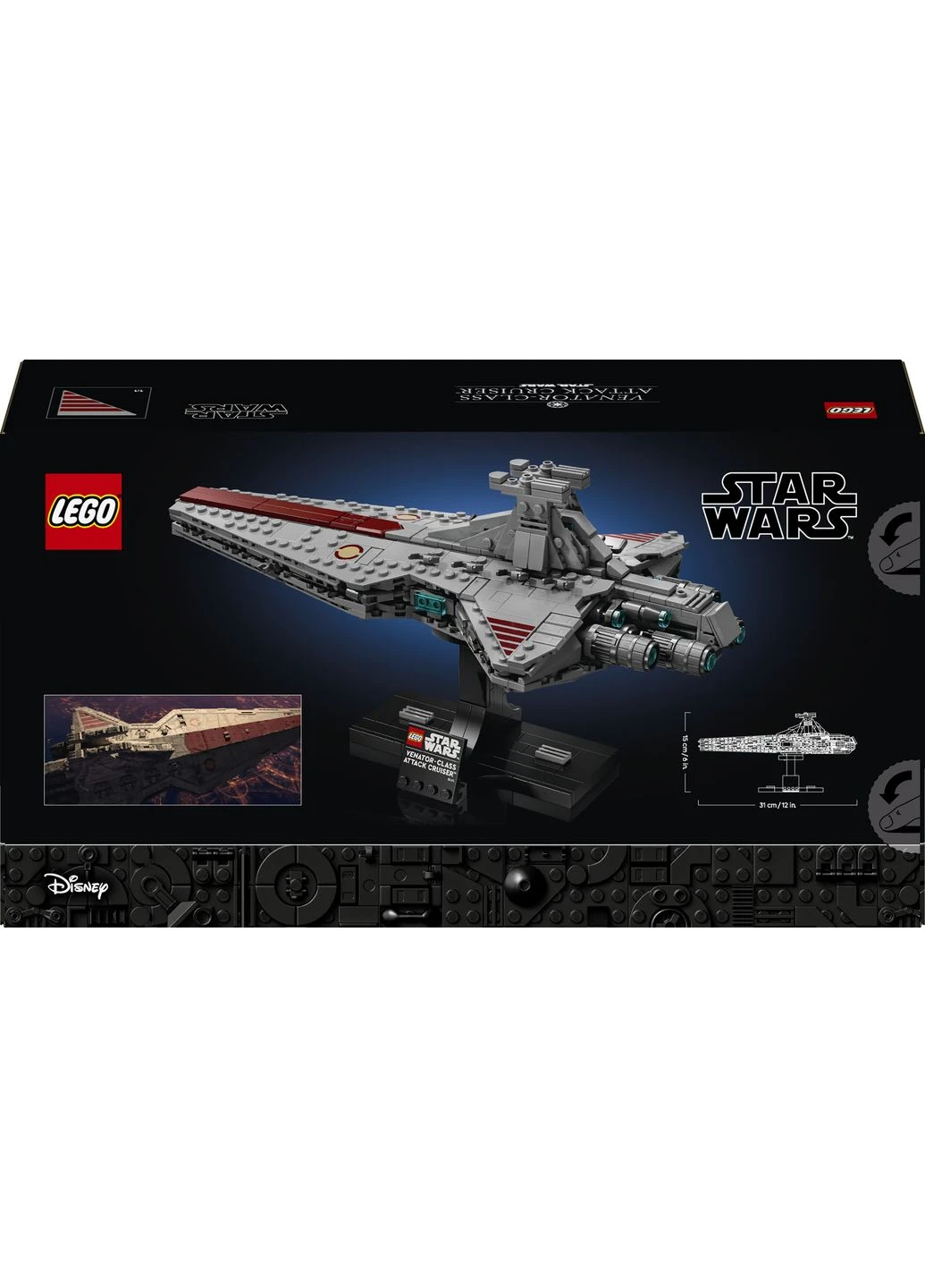 Конструктор Star Wars Зоряний крейсер класу 'Венатор' Lego (386364643)