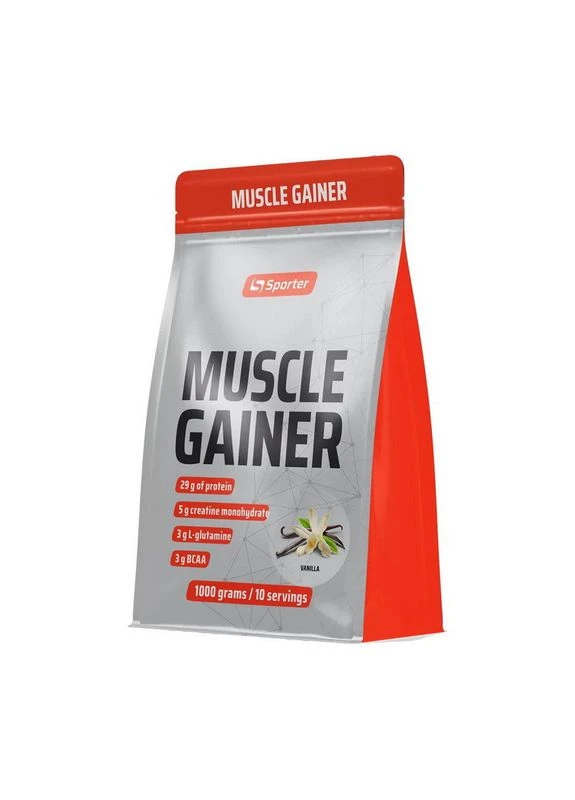 Muscle Gainer (1 кг, ванильный) Sporter (395937471)