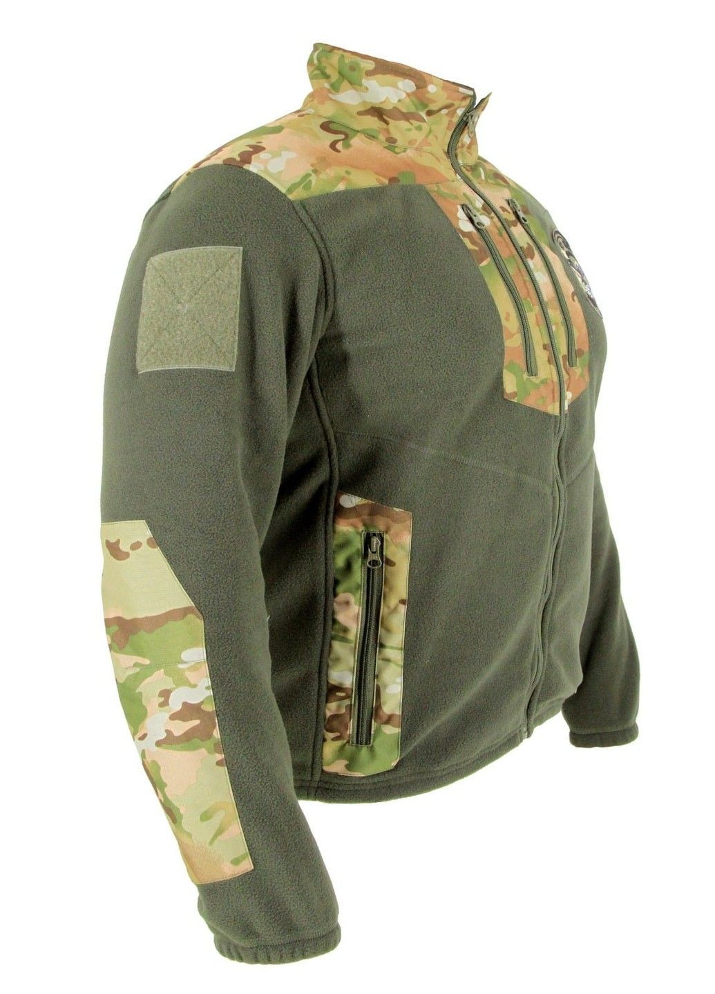 Кофта військова 93ОМБР ворон fleece хакі Cordura mc M-GEAR (341084655)