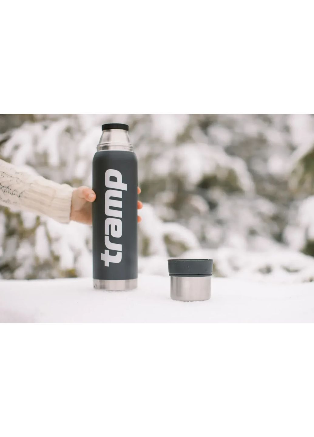 Термос Expedition Line 0,9л TRC-027-grey Tramp (363132479)