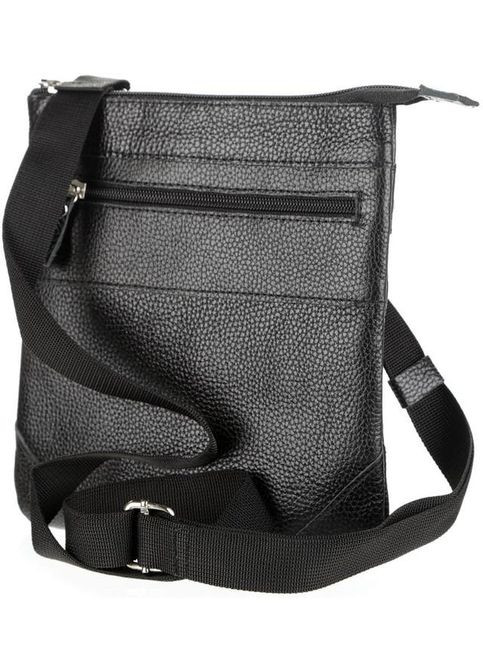 Сумка планшет через плечо мужская из натуральной кожи маленькая Черный 37527 Shvigel (352527472)