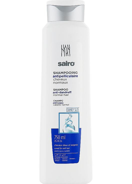 Шампунь от перхоти Anti-dandruff Shampoo 750ml (291309-93062) Sairo (368644502)