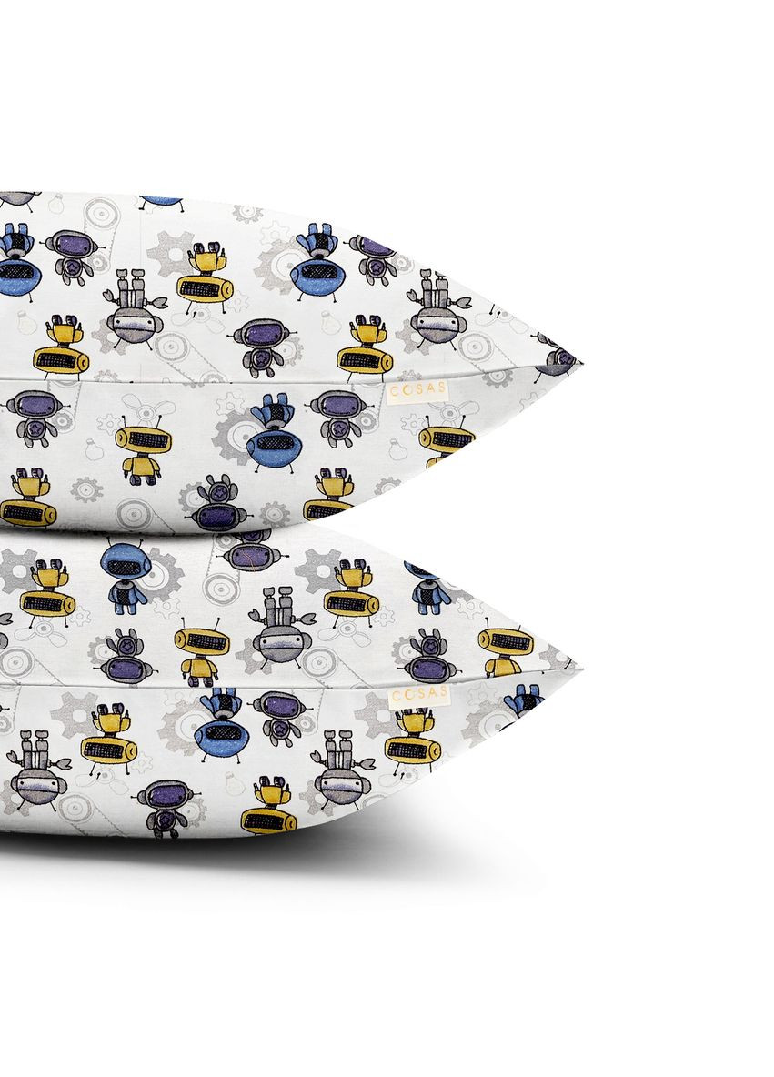 Набор наволочек на подушку 50х70 ROBOTS (4822052146248). Cosas (367913819)