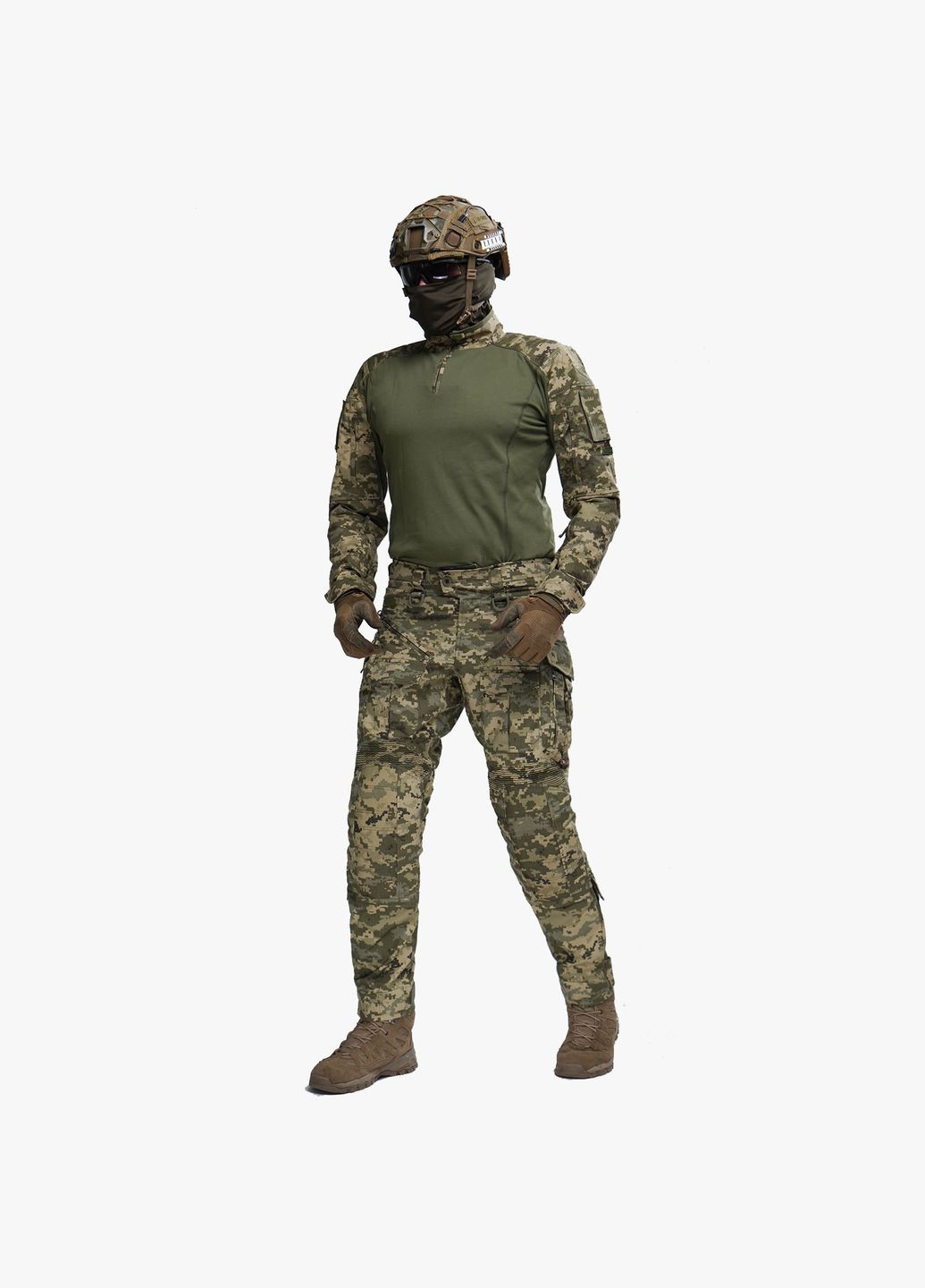 Комплект штурмової форми (Штани + Убакс) Gen 5.6 Піксель ММ14 | UATAC (316086306)
