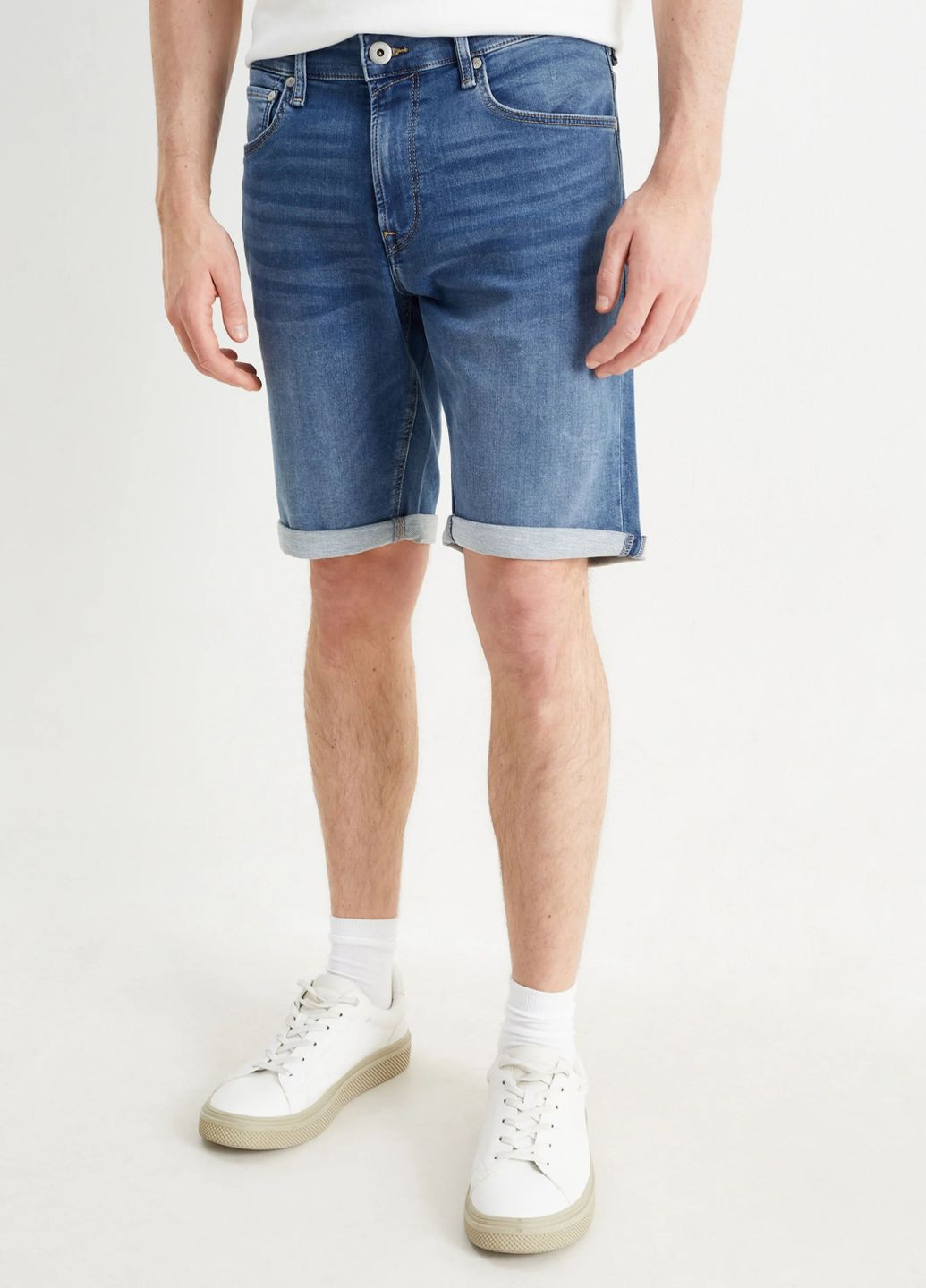 Джинсові шорти regular C&A (333929751)