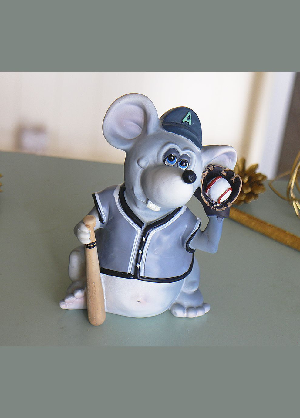 Скарбничка мишка бейсбол 11*15*10 см (026 A 063B) Гранд Презент (282743574)