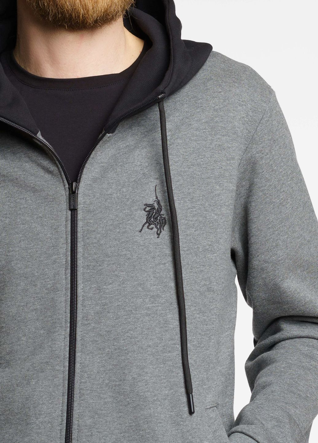 Кофта чоловіча Freedom сіра Arber Zipp Hoodie ASKR-36 (278063688)