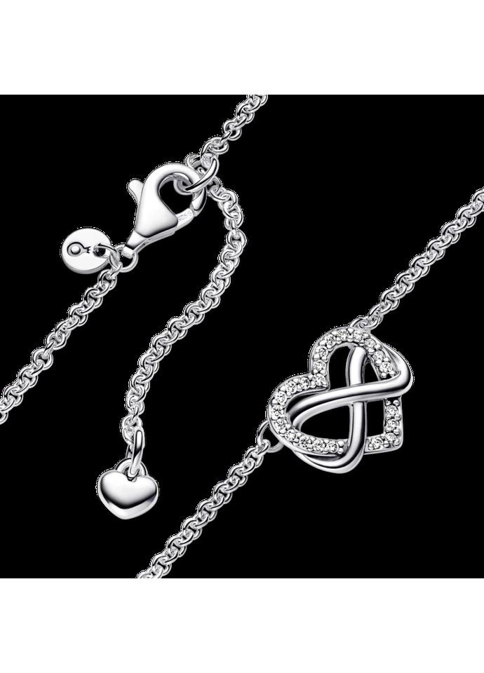 Кольє Пандора "Блискуче серце нескінченності" 392666C01 Kabluchka (355462892)