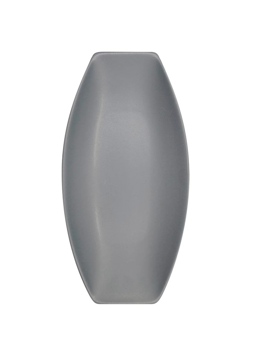 Блюдо для подачі Hattu Gray 24-320-051 16х31 см сіра Krauff (349220225)