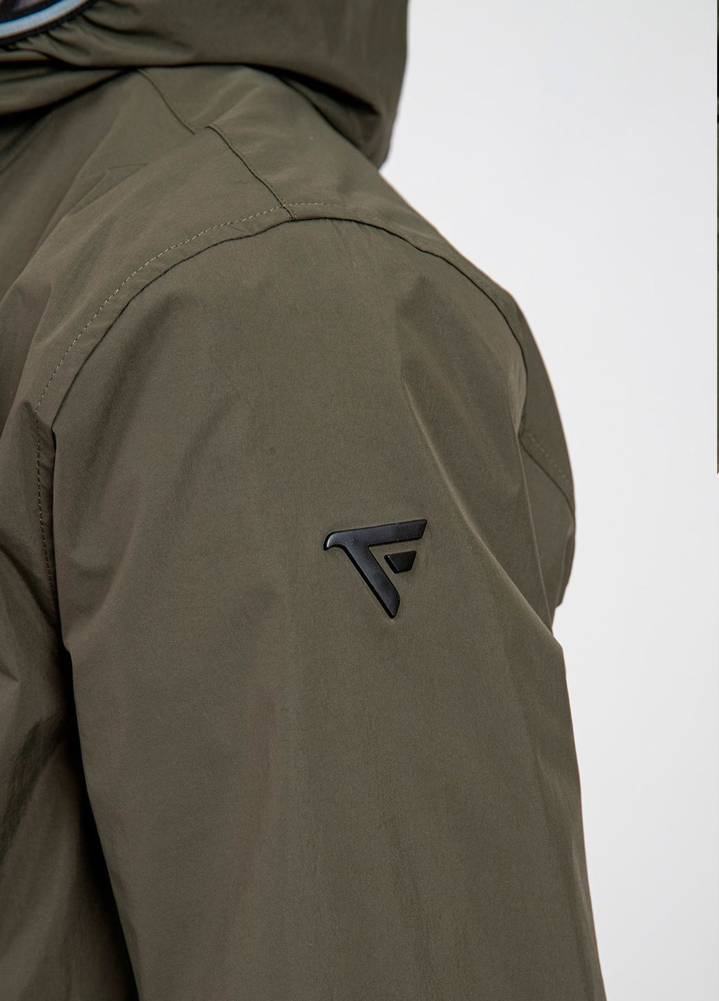 Оливковая (хаки) демисезонная куртка Fred Mello